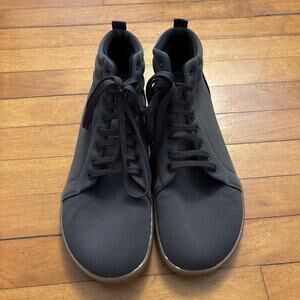 Feelgrounds Highrise Knit Shoes Sneakers M 12.5 Grey Gray Gum Sole Barefoot